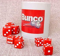 Bunco Coffee Mug, Coffee Mug,  Bunko Mug,Coffee Cup
